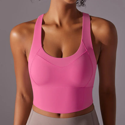 Norvielle Damen Yoga-Bh Eng Anliegend Sportlich
