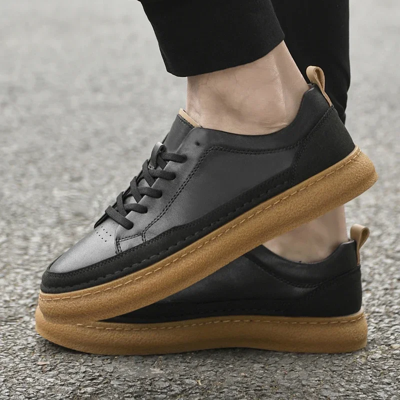 Herren Derby-Schnürschuhe Gummisohle