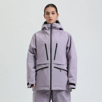 Unisex Skijacke Wintersport Funktionales Nylon