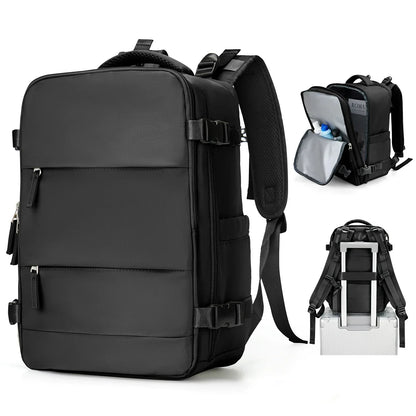 Reiserucksack Wasserdicht 15,6 Laptopfach Große Kapazität