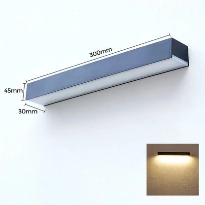 Solavella Solar-Wandleuchte 16 LEDs Wasserdicht Warmweiß
