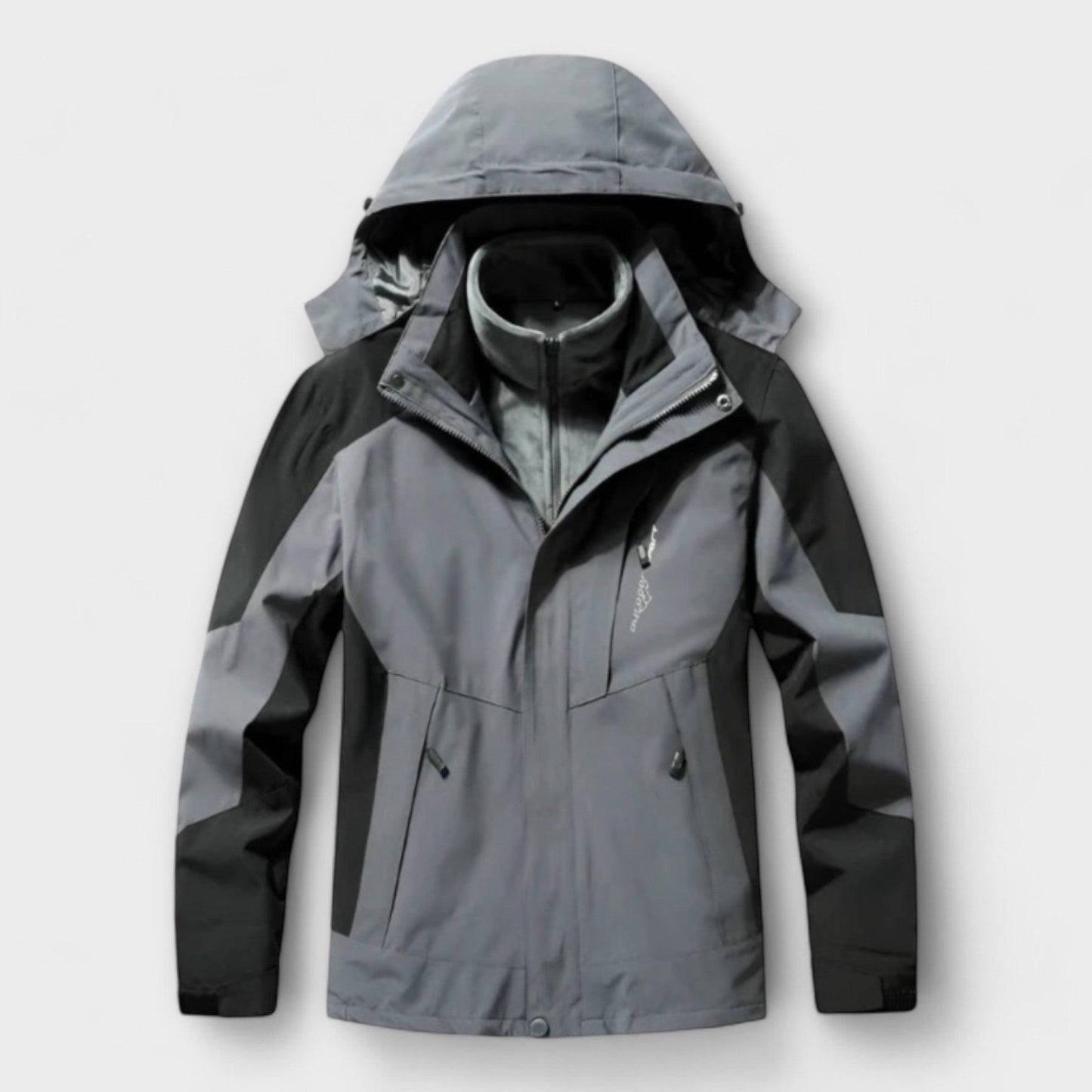 Herren Wanderjacke Lang Winter Daunen