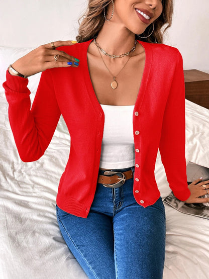 Norvielle Damen Cardigan Leicht Stilvoll