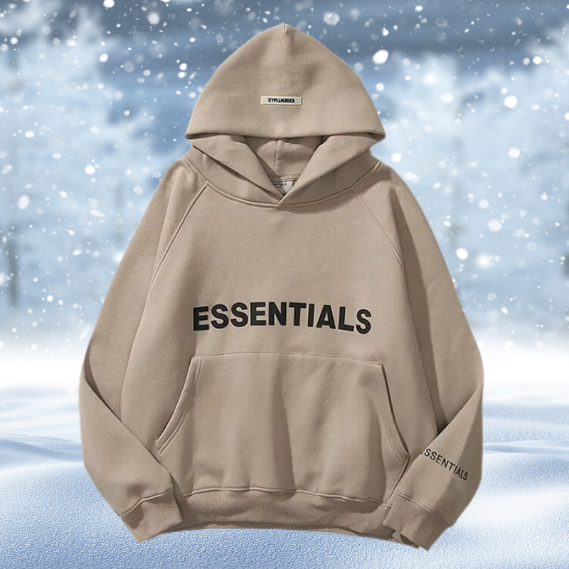 Oversize Damen Kapuzenpullover mit Druck - Norvielle