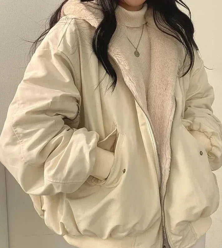 Damen Winterjacke Langärmlig Wintertauglich