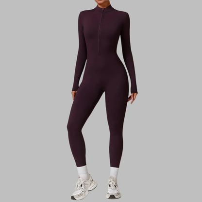 Nahtloser Sportlicher Jumpsuit für Damen