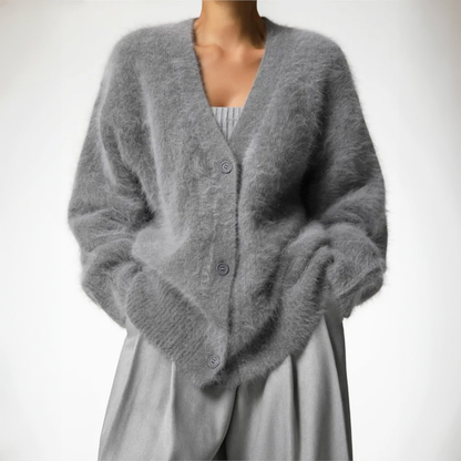 Norvielle Damen Strickjacke Fein