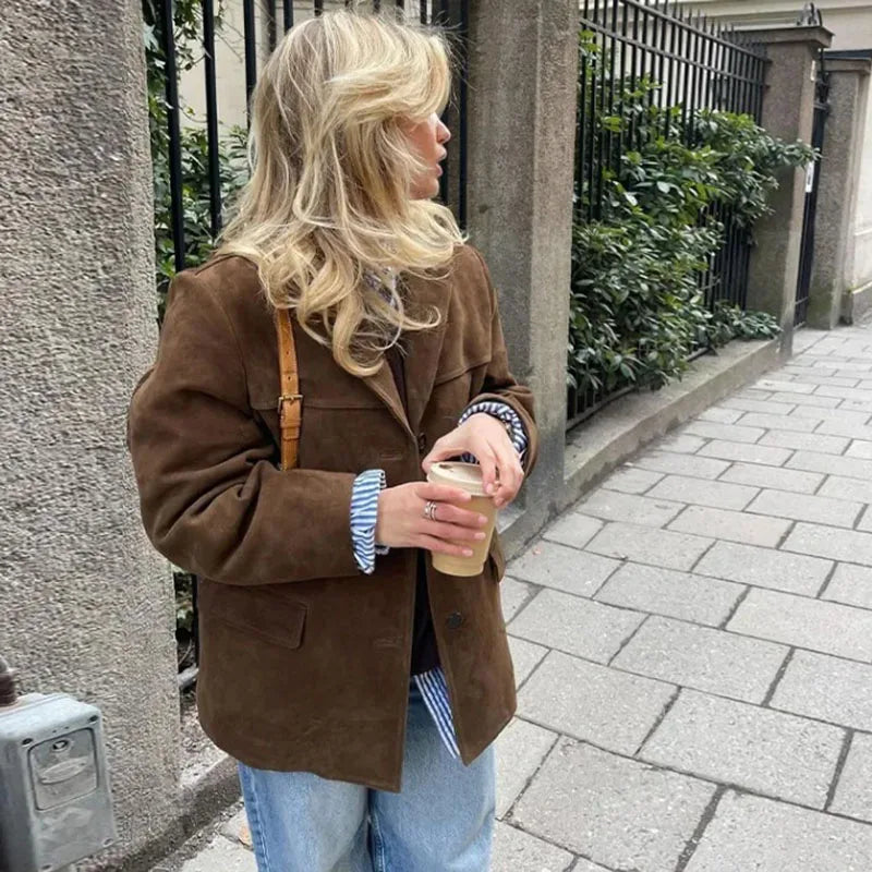 Damen Blazer Übergangsjacke - Norvielle