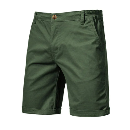 Herren Chino-Shorts mit Knopfleiste Beige