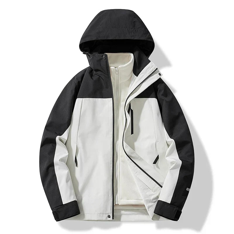 Erich Herren Winterjacke Warm Kapuze