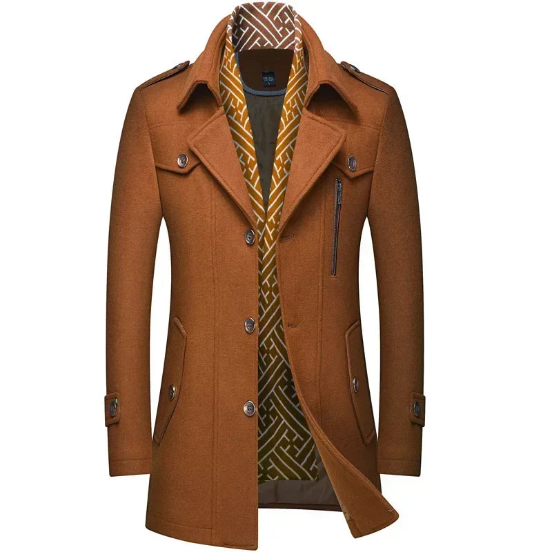 Scott Herren Wollwinterjacke