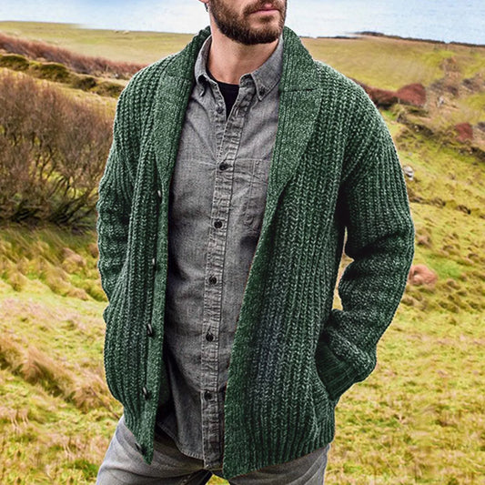 Norvielle Herren Strickjacke Bequem - Norvielle