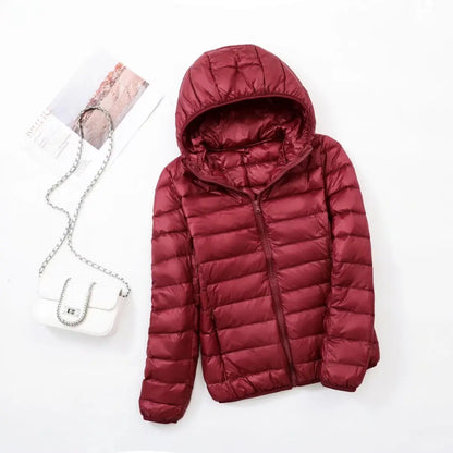 Norvielle Damen Daunenjacke Leicht Herbst Winter