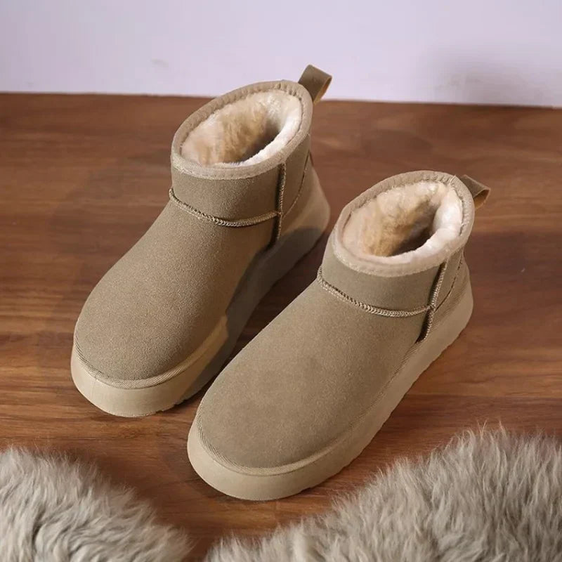 Damen Winterstiefel Warm