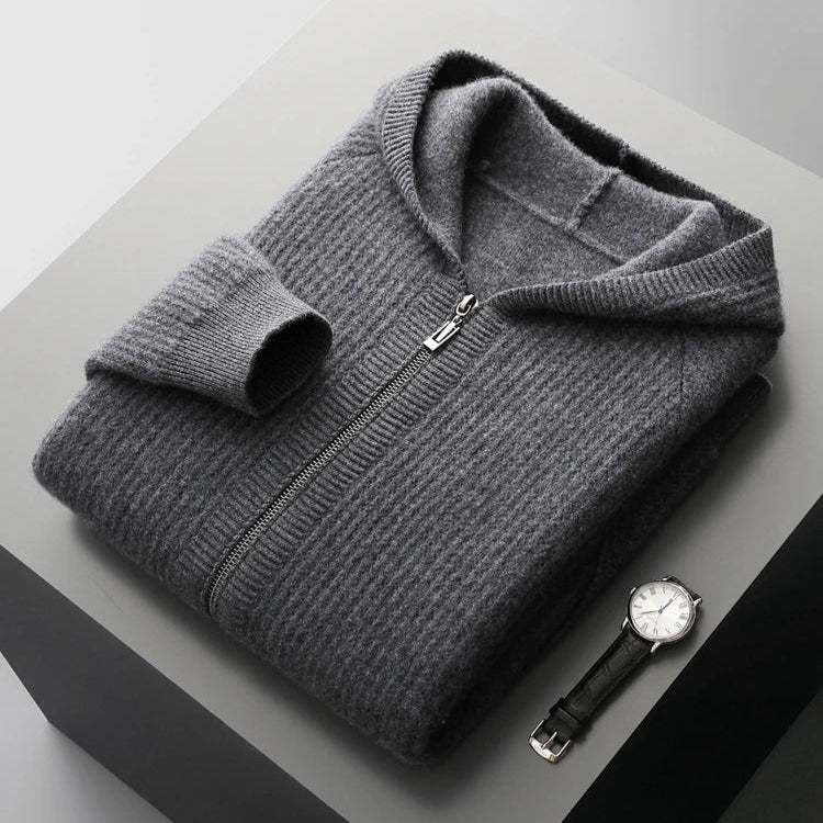 Karl Herren Kaschmir-Hoodie -Qualität
