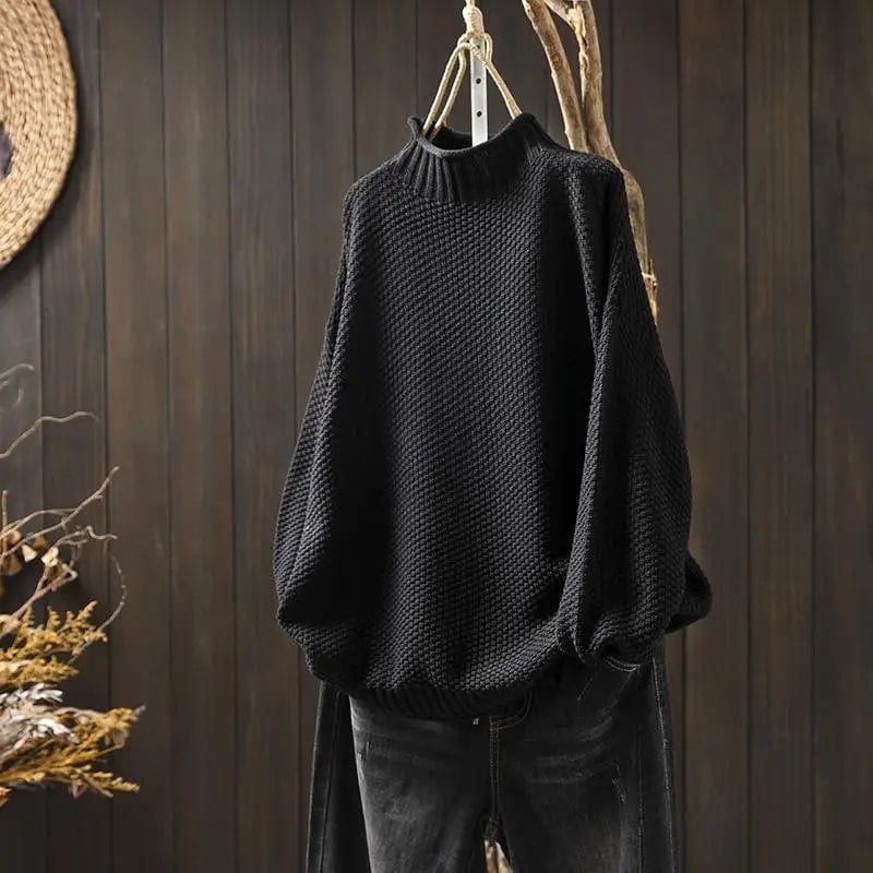 Damen Rollkragenpullover Elegantes Design Locker Fall