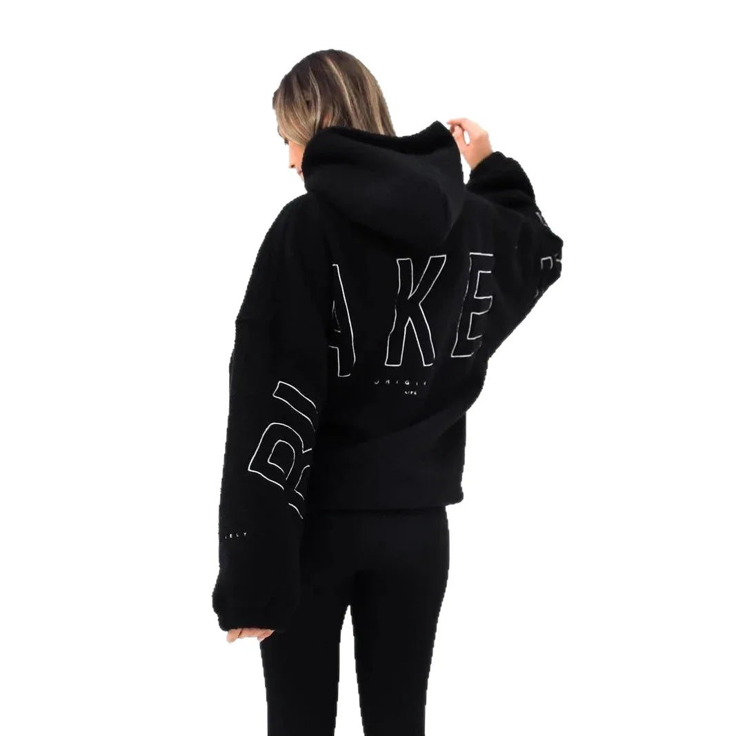 Akerra Damen Oversize Fleece Hoodie Kapuze