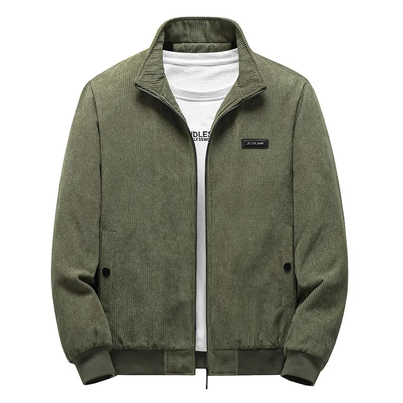 Elias Herren Retro-Sherpa-Jacke Samt