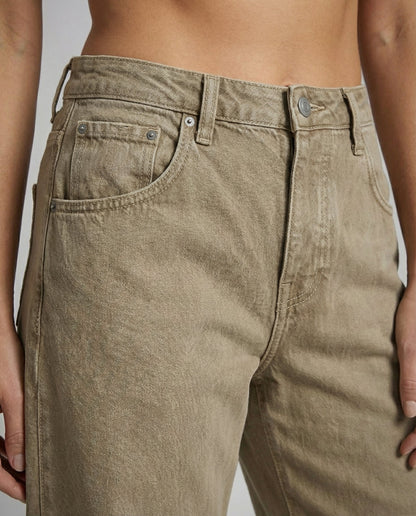 Damen Wide Leg Jeans Bequem Norvielle