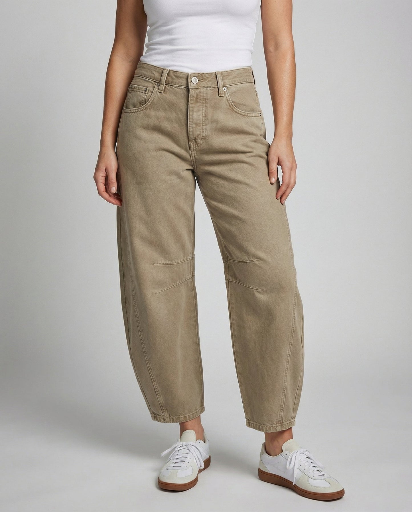 Damen Wide Leg Jeans Bequem Norvielle