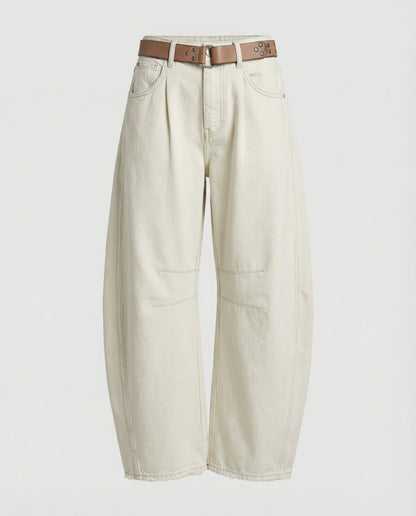 Damen Wide Leg Jeans Bequem Norvielle