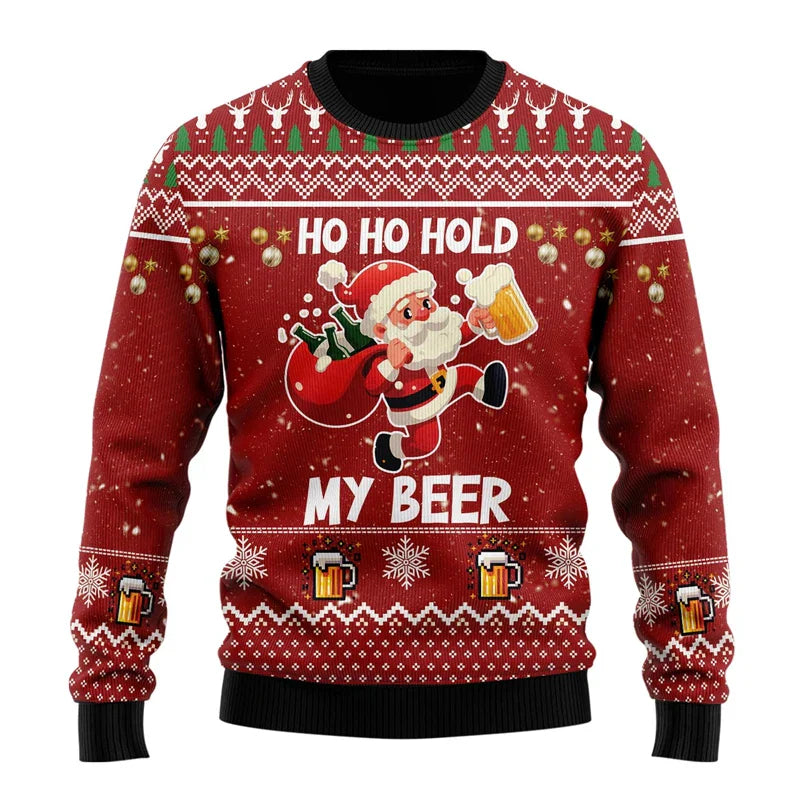 Herren Pullover Musterdesign Moderner Schnitt
