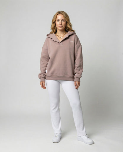 Damen Oversize Kapuzenpullover Winter Norvielle