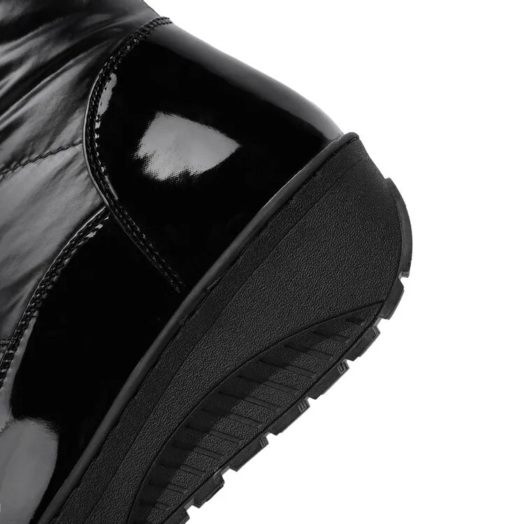 Damen Overknee Stiefel Narella Warm Gefüttert