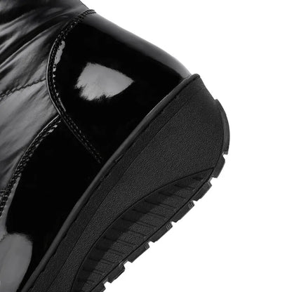 Damen Overknee Stiefel Narella Warm Gefüttert