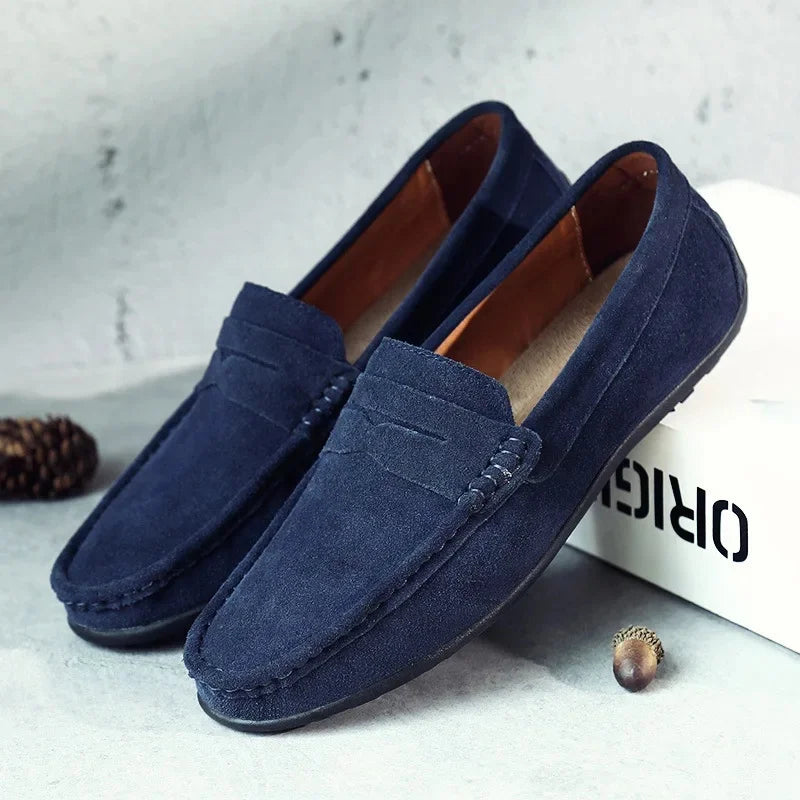Herren Slip-On Loafers aus Leder