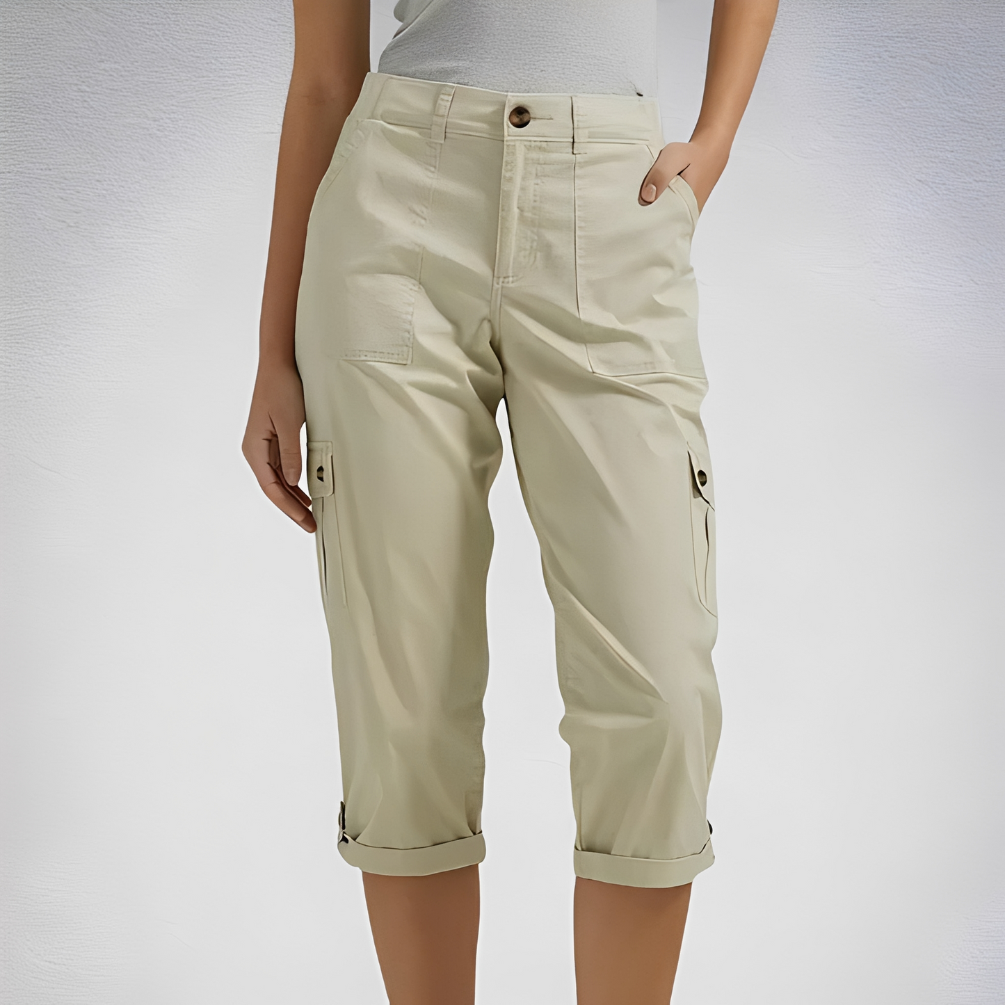 Damenhose Weit Modisch Schwarz - Norvielle