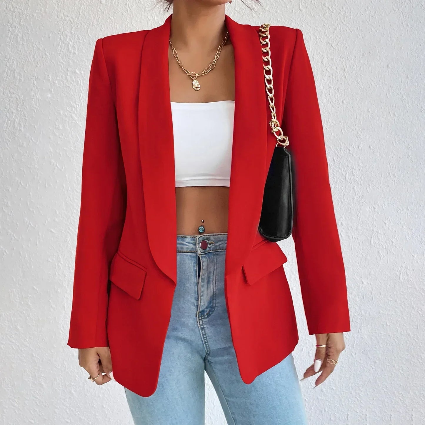 Norvielle Damen Blazer Modisch