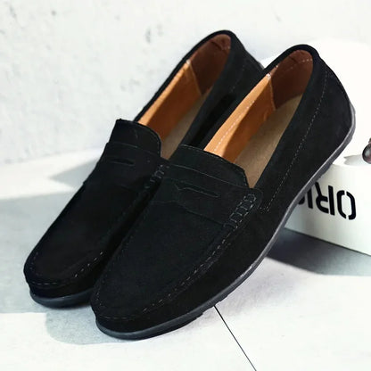 Herren Slip-On Loafers aus Leder