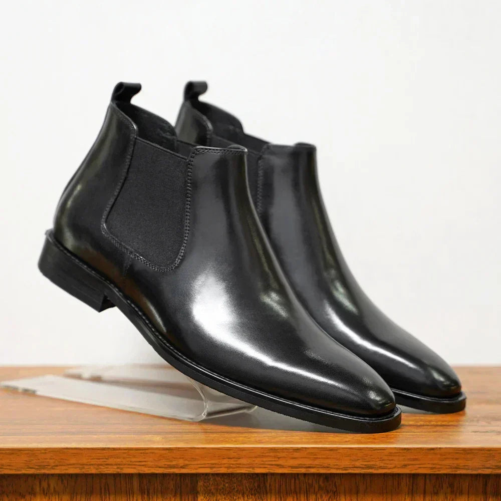 Herren Stiefeletten Schlichte Form