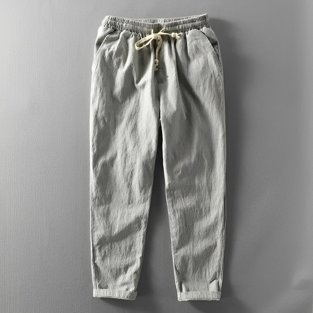 Herren Sommerhosen Modisch Leicht Beige
