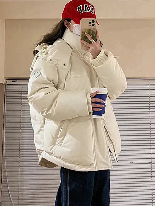 Norvielle Damen Gepolsterte Winterjacke - Norvielle