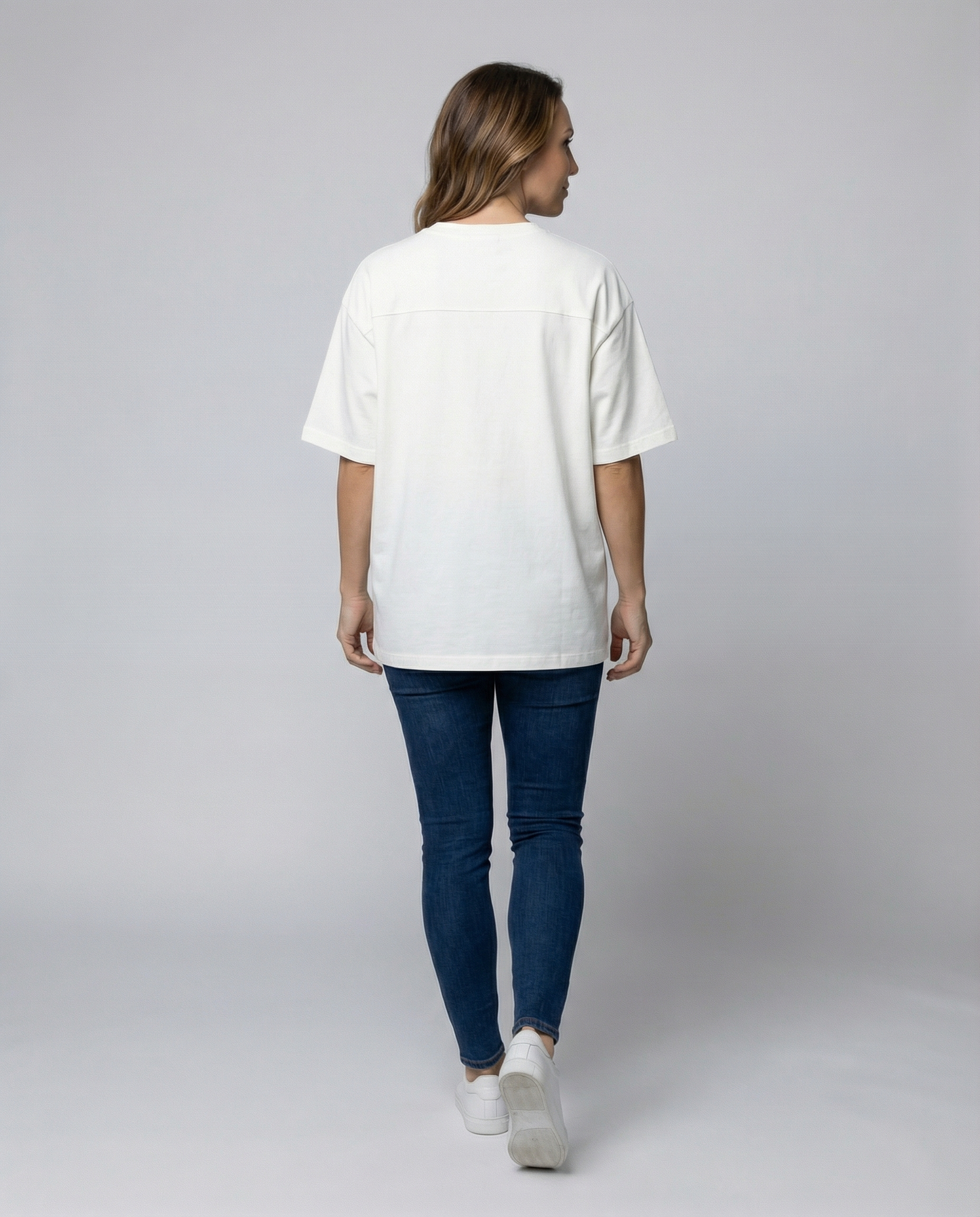 Damen Oversized T-Shirt aus Baumwolle