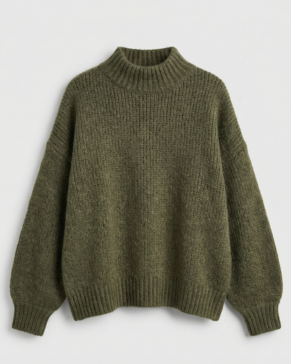 Damen Oversize Pullover Flauschig Norvielle