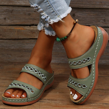 Damen Orthopädische Sandalen Komfort Unterstützung