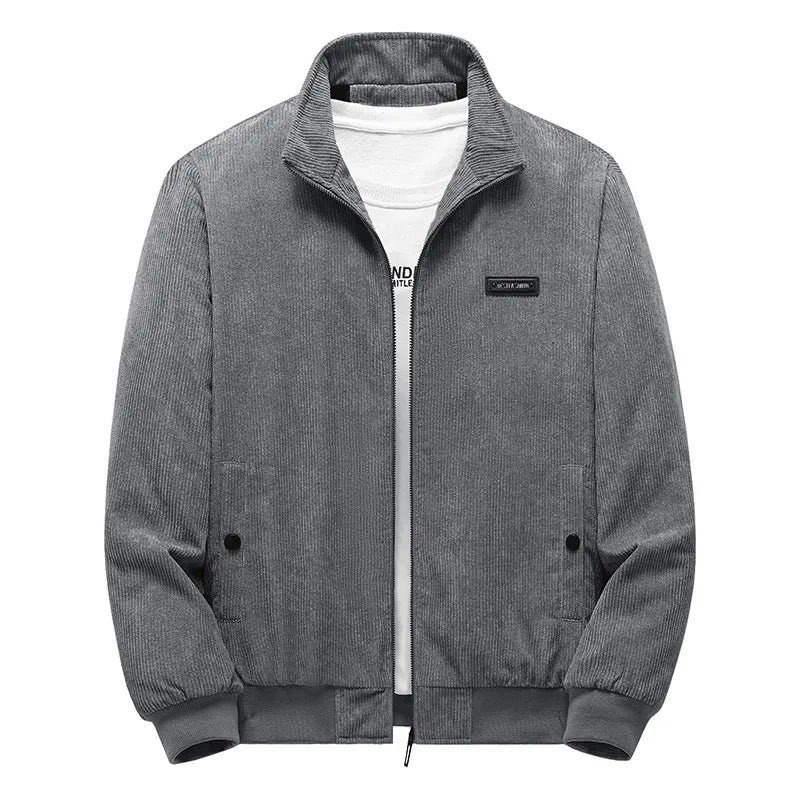 Elias Herren Retro-Sherpa-Jacke Samt