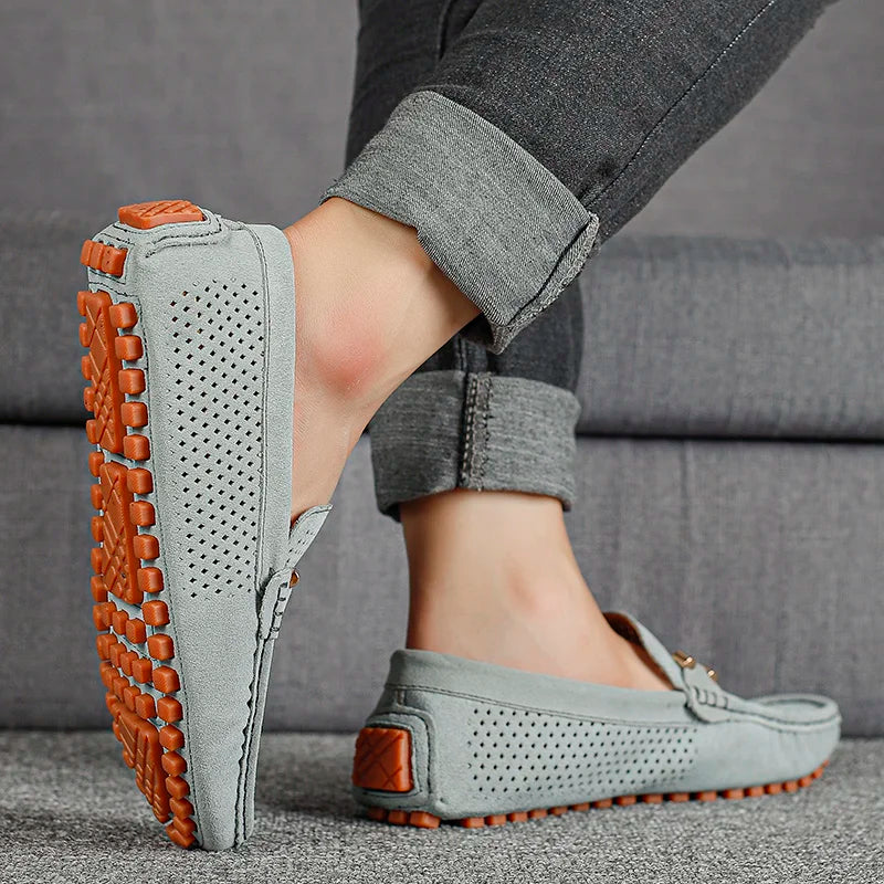 Giovanni atmungsaktive Leder-Schnürschuhe