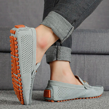 Giovanni atmungsaktive Leder-Schnürschuhe