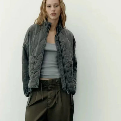 Damen Winterdaunenjacke Kurz