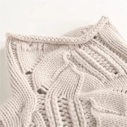 Damen Rollkragenpullover Elegantes Design