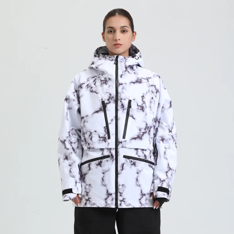 Unisex Skijacke Wintersport Funktionales Nylon