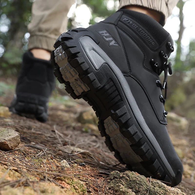 Herren High- Outdoor Stiefel Rutschfest Robust Wandern Arbeit