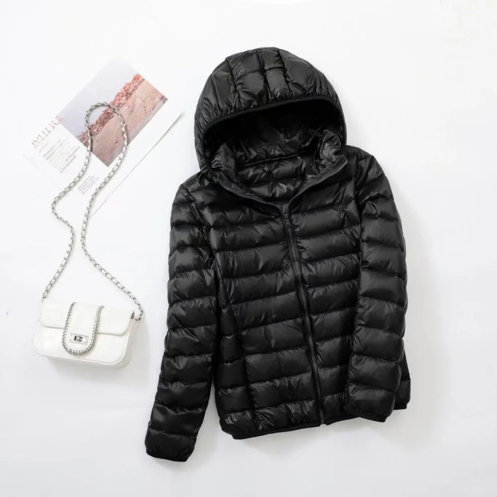 Norvielle Damen Daunenjacke Leicht Herbst Winter - Norvielle