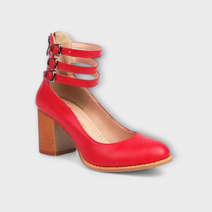 Alira Damen Pumps Knöchelriemen-Design