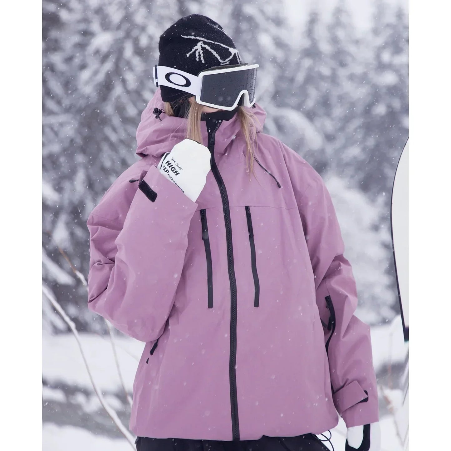 Unisex Zeitlos Pullover Mit Kapuze Beige