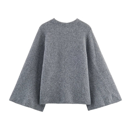 Damen Wickelweste Elegantes Design mit Bindegürtel